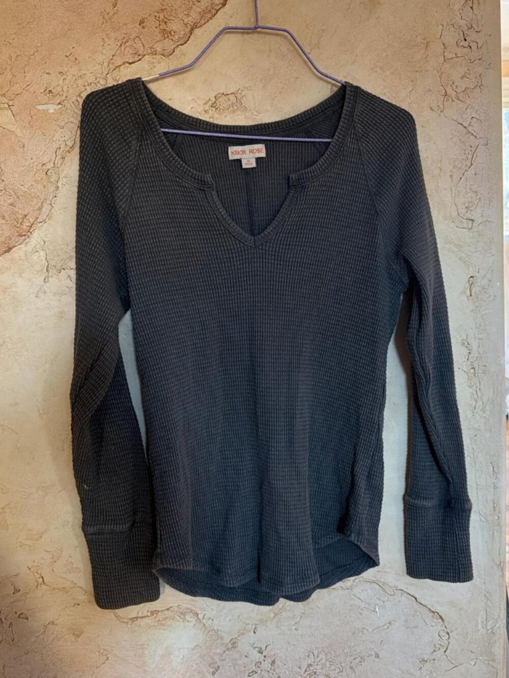 Women's Grey and Black Shirt